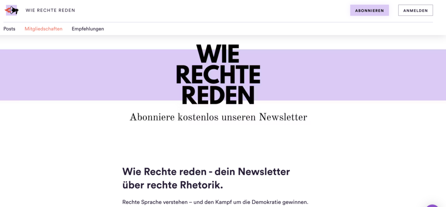 wie-rechte-reden_Newsletter_Empfehlung